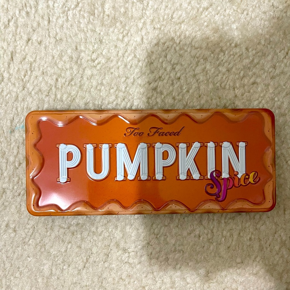 TOO FACED PUMPKIN SPICE PALETTE 🥧🎃